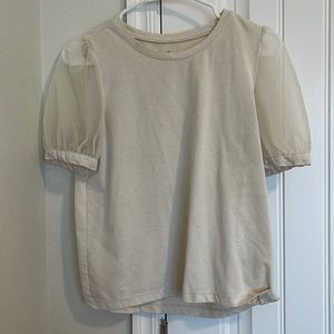 MADEWELL puff sleeve blouse